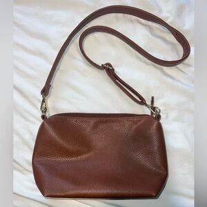 brown crossbody purse